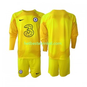 Chelsea Voetbalshirts Doelman Kind Uit 2022-23 - LS